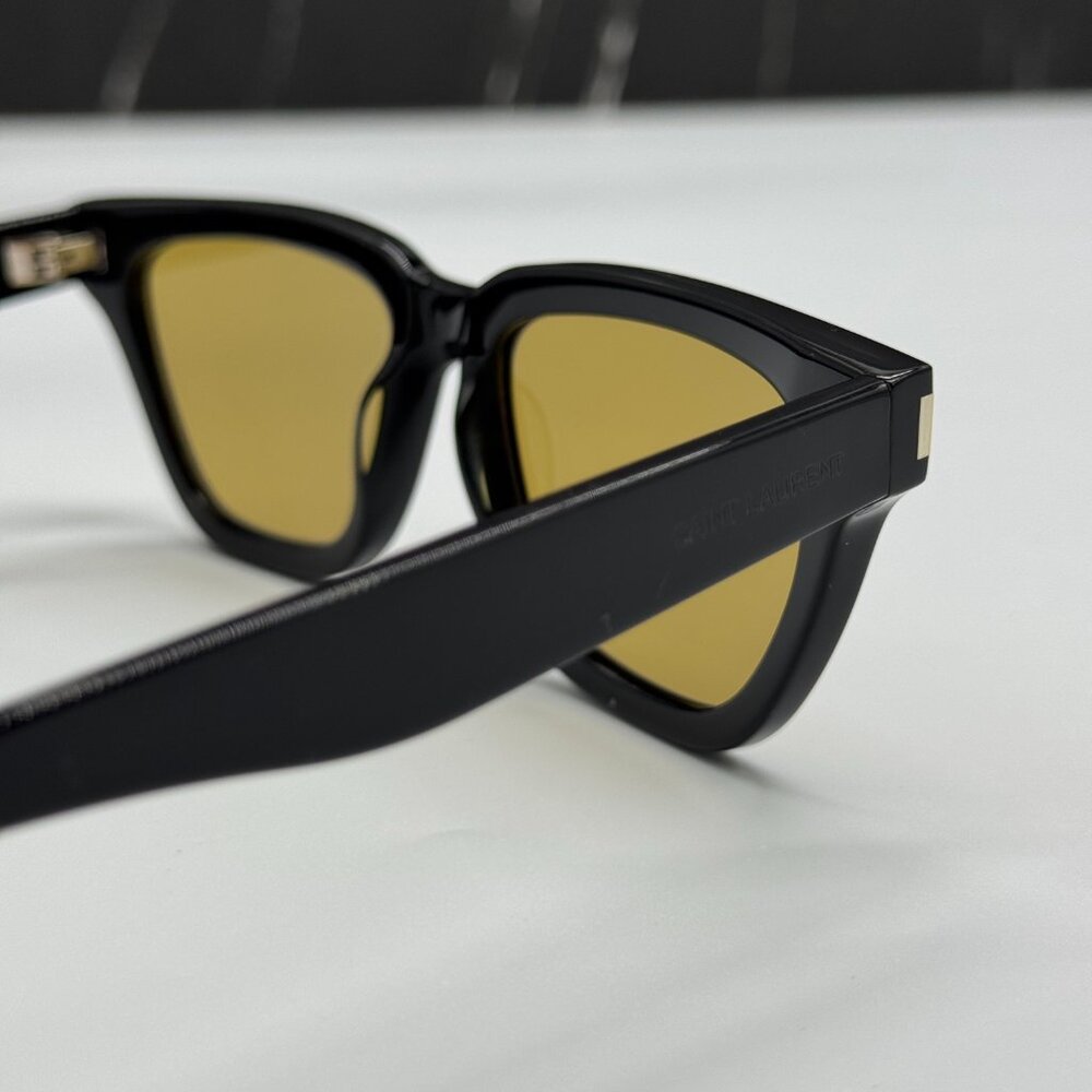 NEW SAINT LAURENT SL462 SULPICE 009 SUNGLASSES BLACK EYEWEAR SL 462 SULPICE 009 - Picture 8 of 11